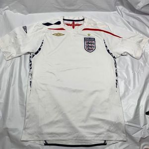 Umbro 2007-2009 Official England Soccer Jersey Size Medium
